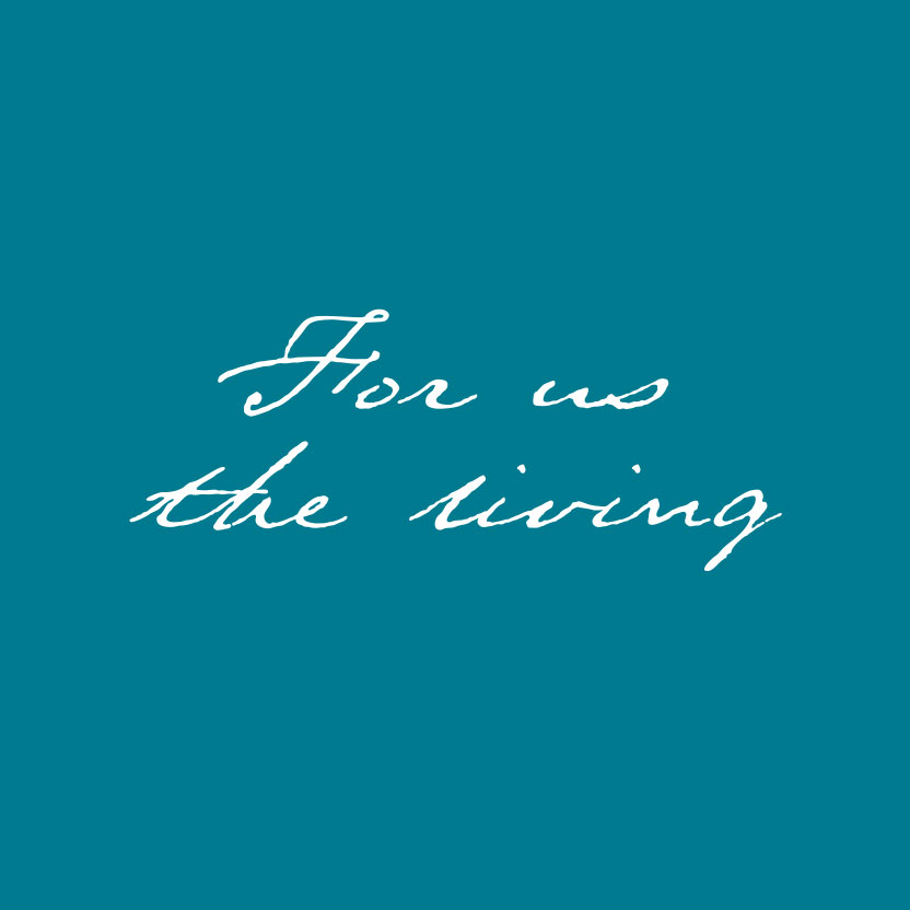 Logo of For Us the Living website thumbnail.